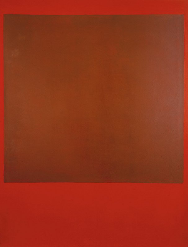 Marks Rotko. Bez nosaukuma (Brūnais uz sarkanā), 1964 (Keitas Rotko Prizelas kolekcija)