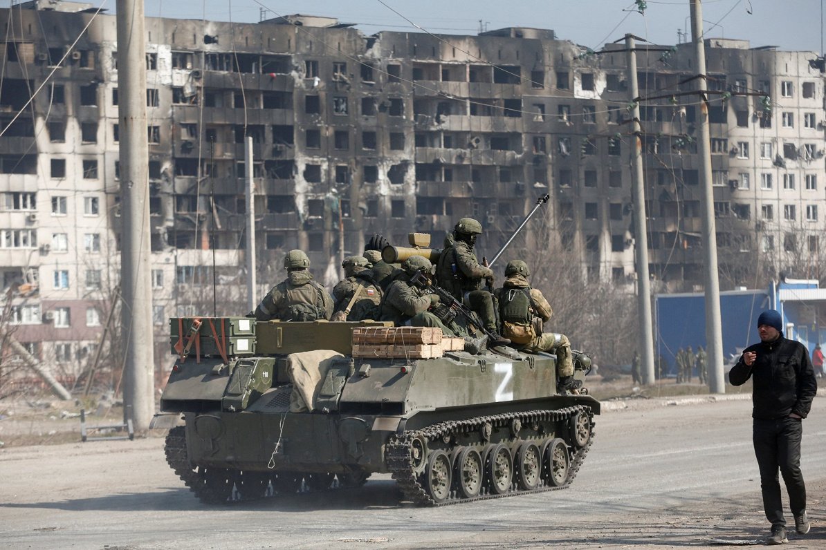 Krievijas okupācijas spēku vienības Mariupolē