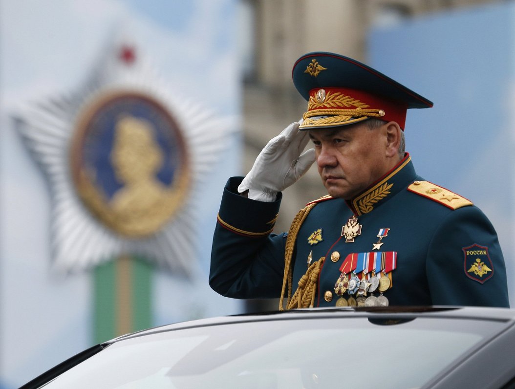 Krievijas aizsardzības ministrs Sergejs Šoigu