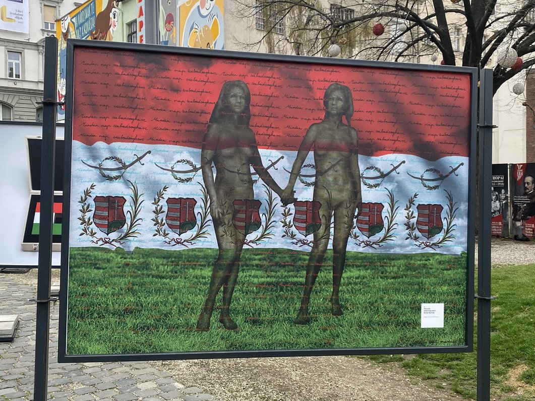 Plakāts Budapeštā