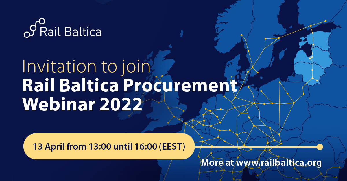 Rail Baltica Procurement Webinar 2022