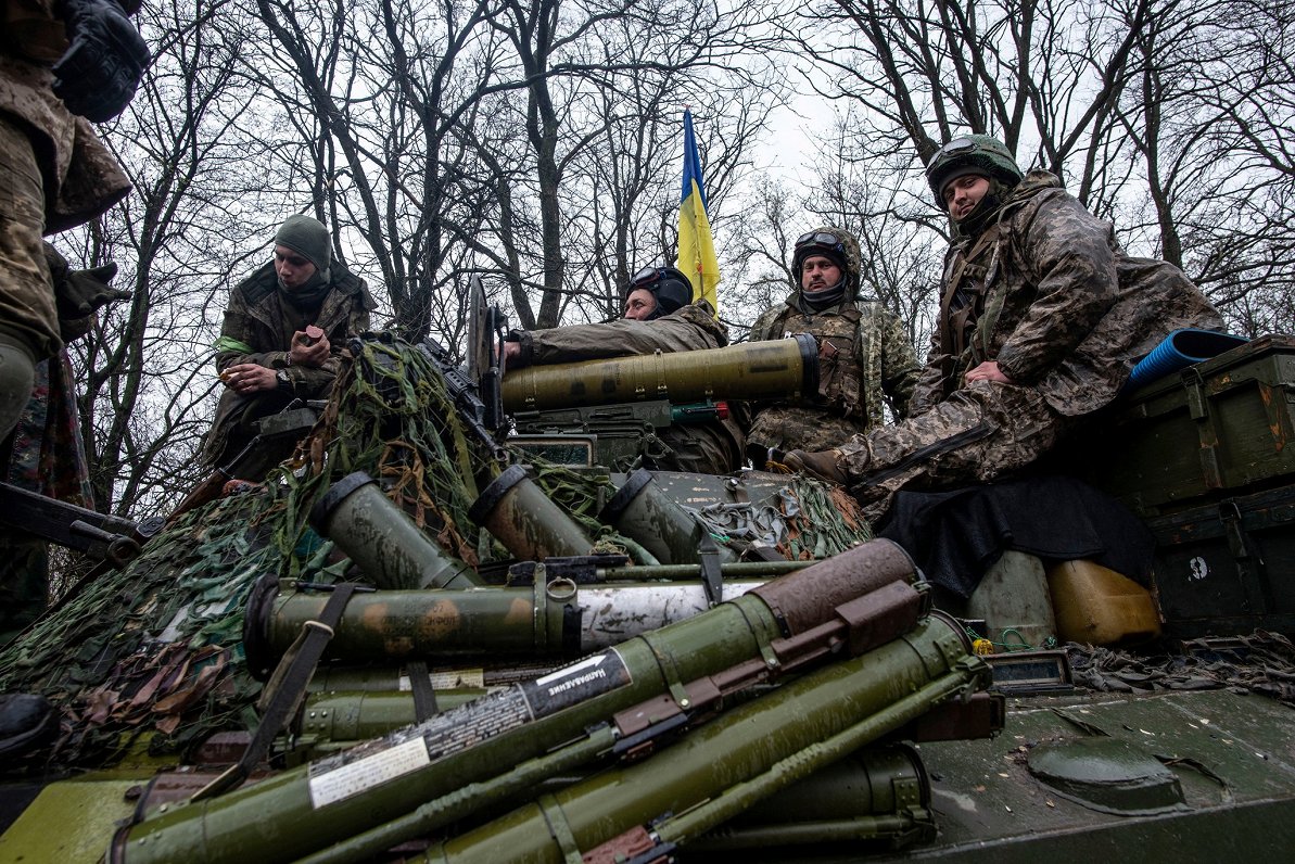 Ukrainas aizstāvji. 2022. gada 19. aprīlis.