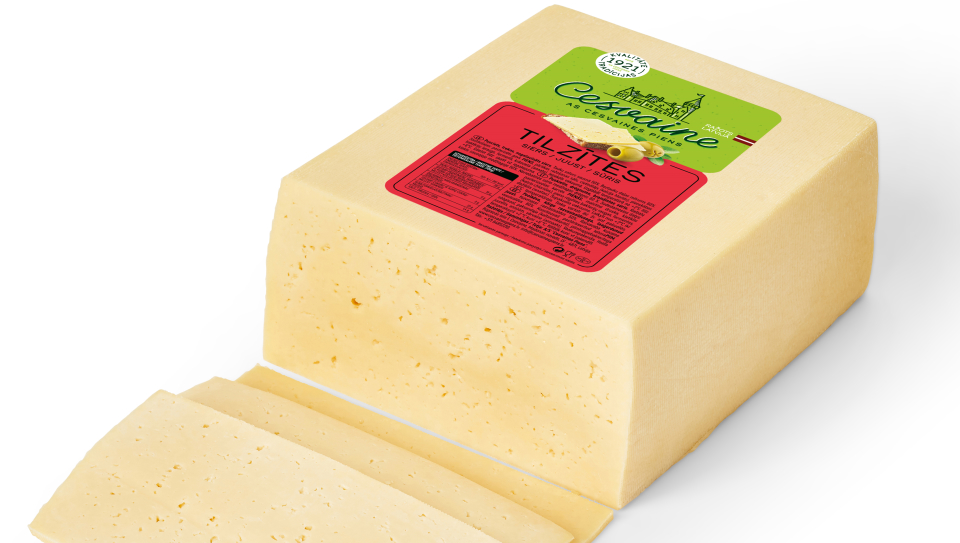 &quot;Cesvaines piens&quot; ražotais &quot;Krievijas siers&quot; maina nosaukumu uz &quot;Tilzītes s...