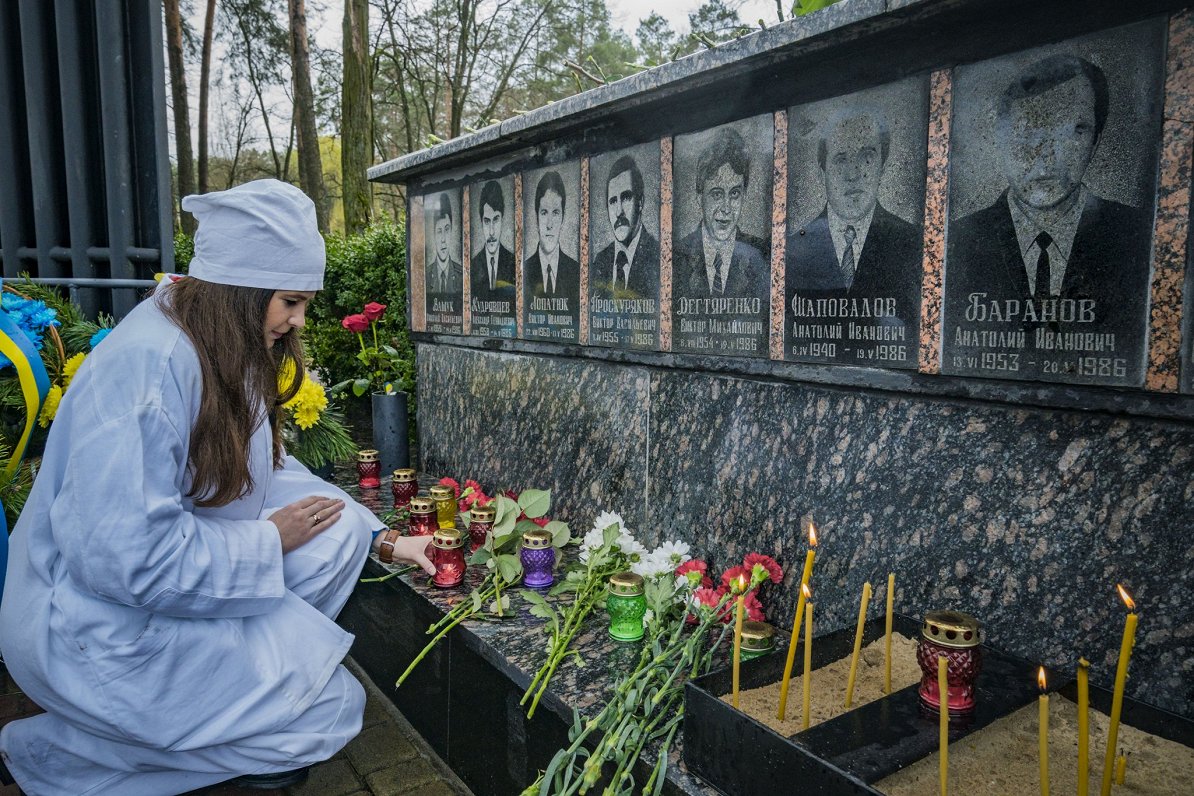 Piemiņas pasākums Čornobiļas AES katastrofas upuriem
