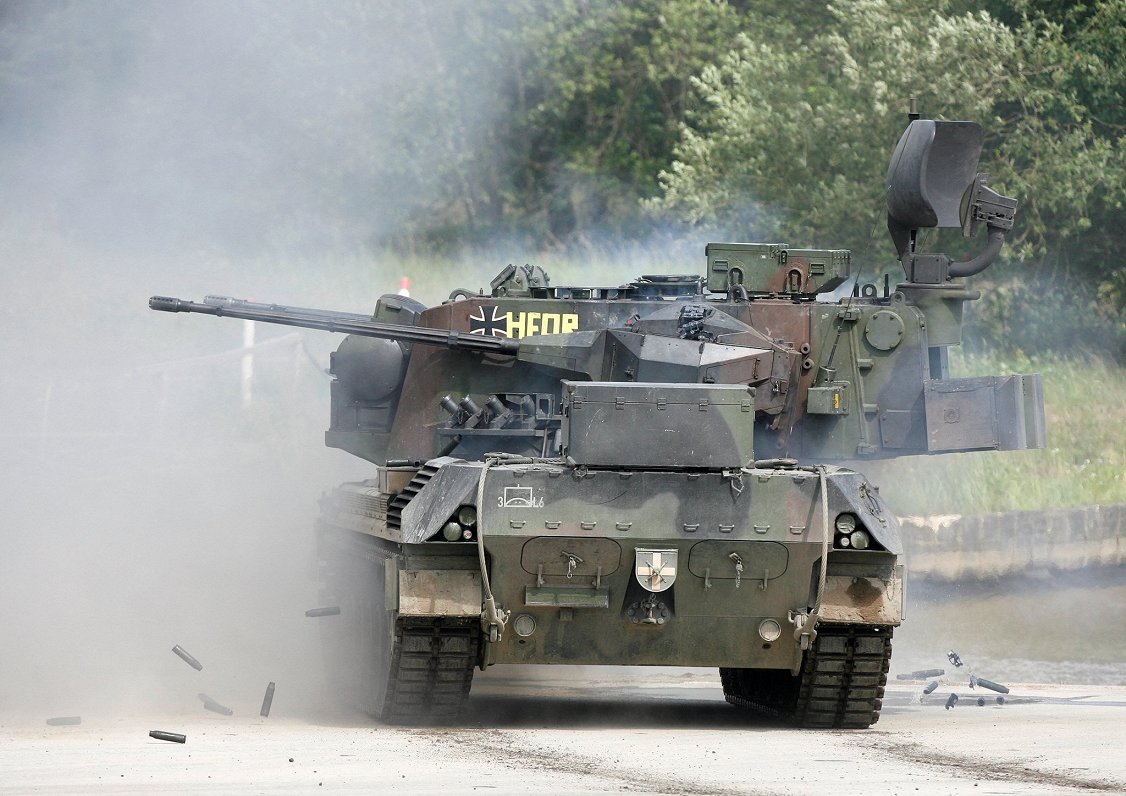 &quot;Gepard&quot; tanks, kādu paredzēts piegādāt Ukrainai