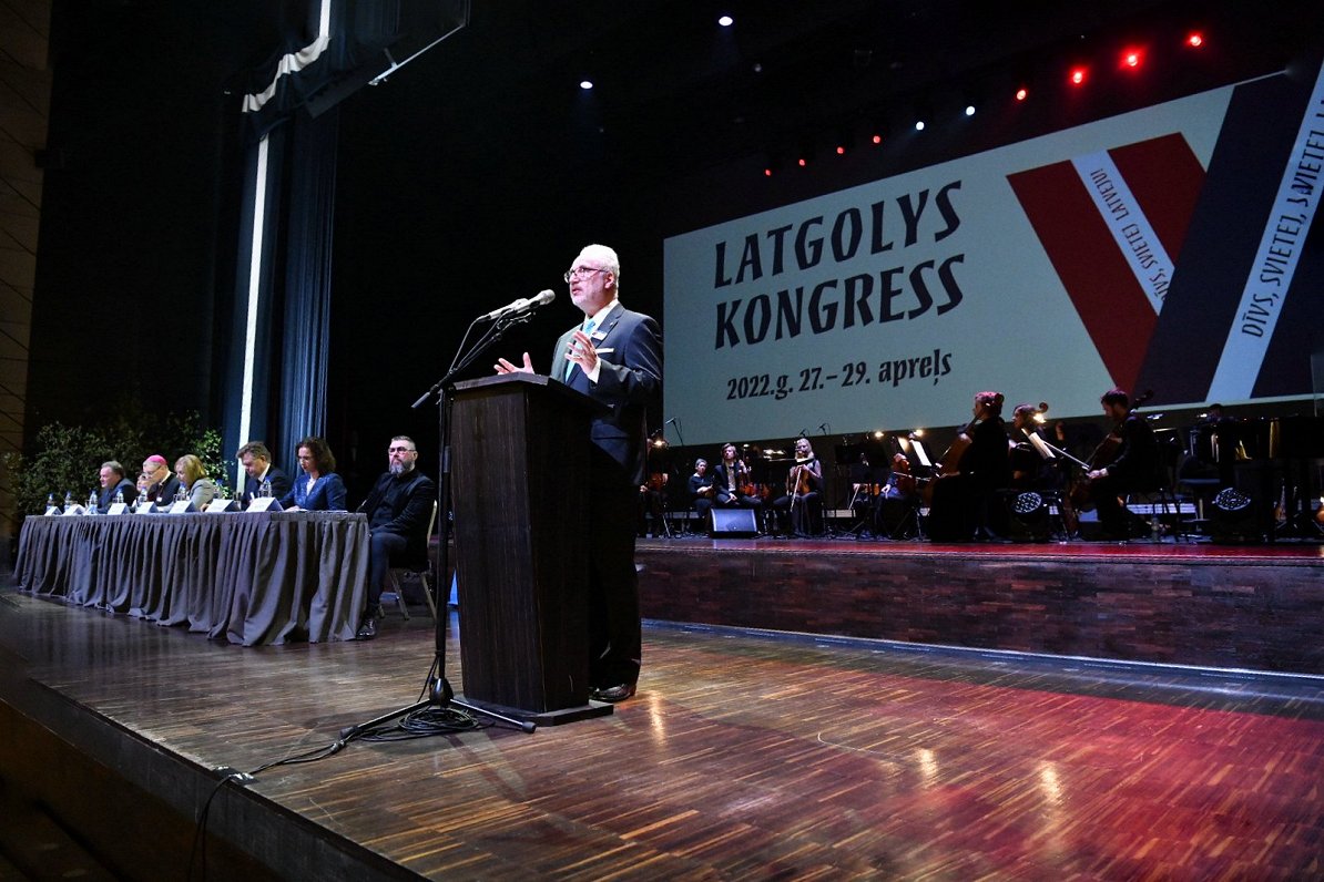 President Levits addresses 2022 Latgale Congress