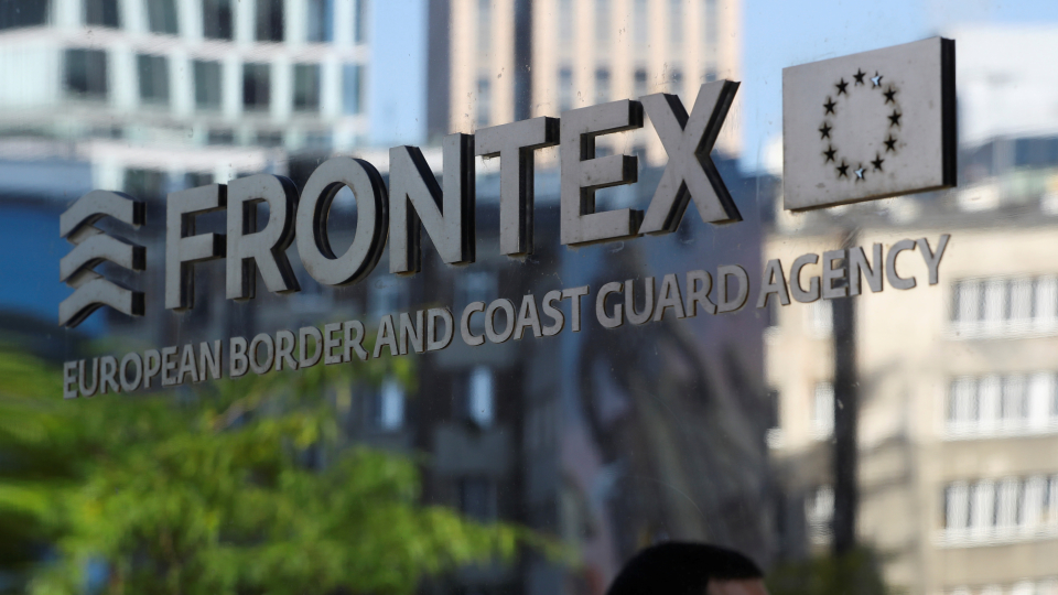 Eiropas drošības kompānijas &quot;Frontex&quot; birojs Varšavā.