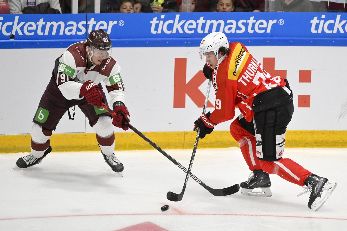 LIVE: Switzerland – Latvia.  National Hockey Test Game / Article