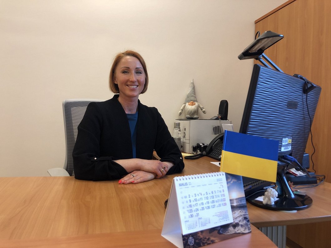 Darba grupas vadītāja ukraiņu uzņemšanas jautājumos Ruta Velika