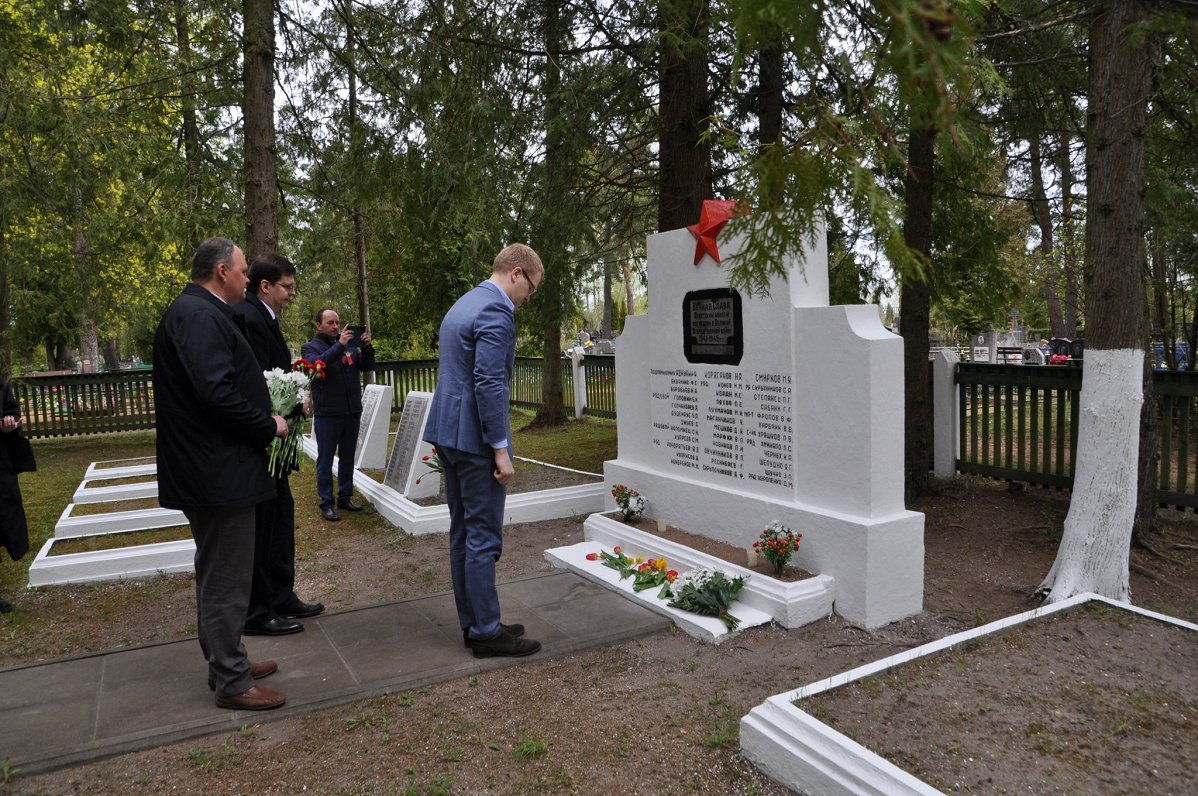 В Даугавпилсе почтили память жертв Второй мировой войны