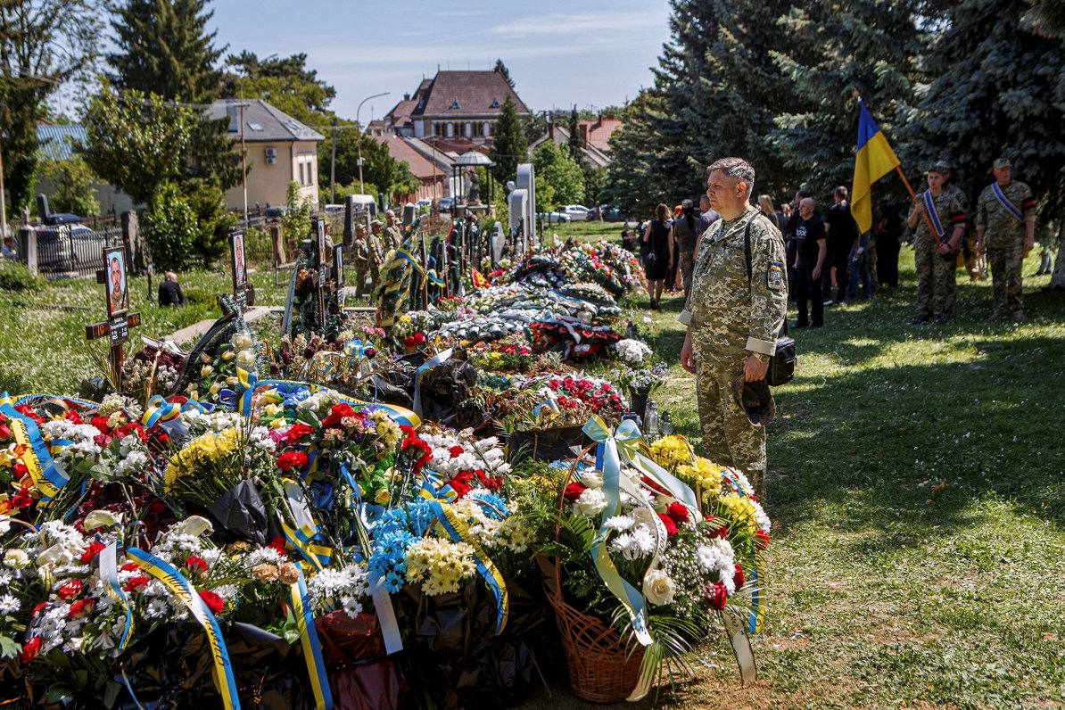 Ukraiņu karavīru kapi