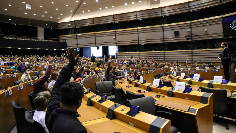 Eiropas parlaments. 2022. gada maijs.