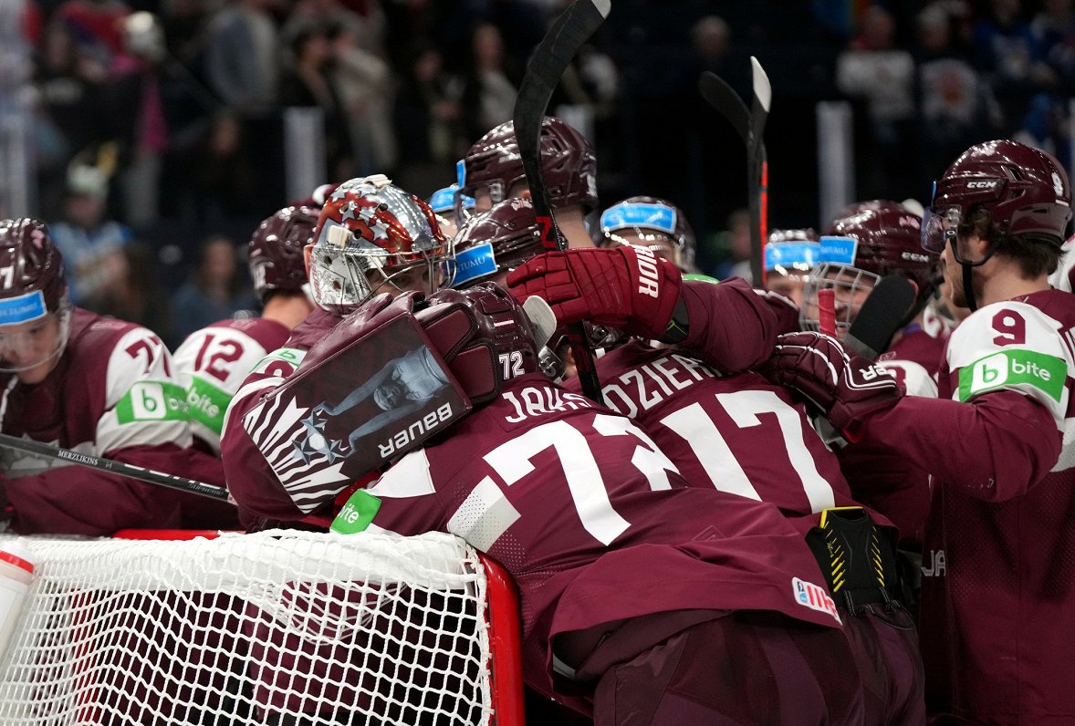 Сборная Латвии на ЧМ-2022 по хоккею