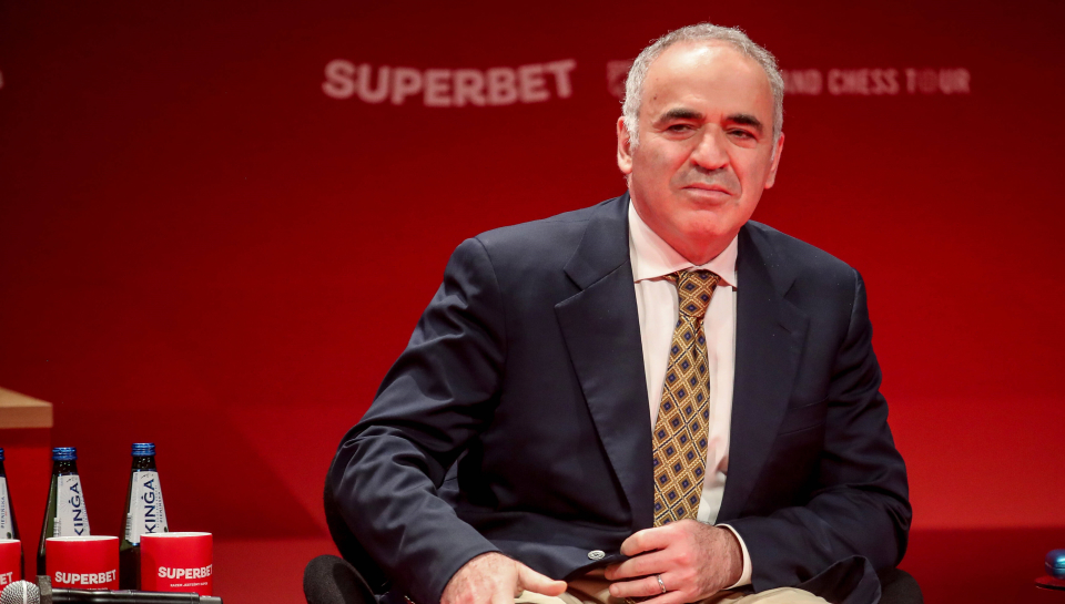 Bijušais pasaules čempions šahā Garijs Kasparovs