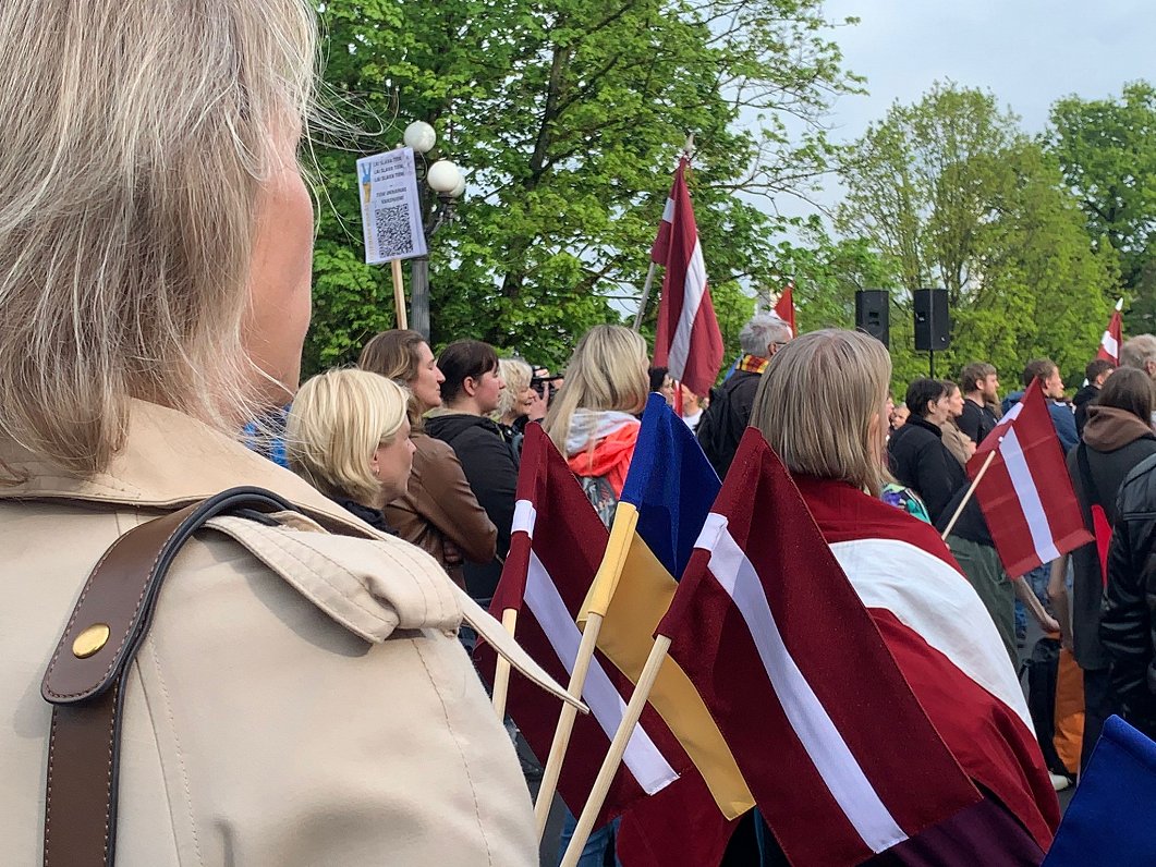 Rīgā gājiens pret padomju mantojumu, 2022. gada 20. maijs