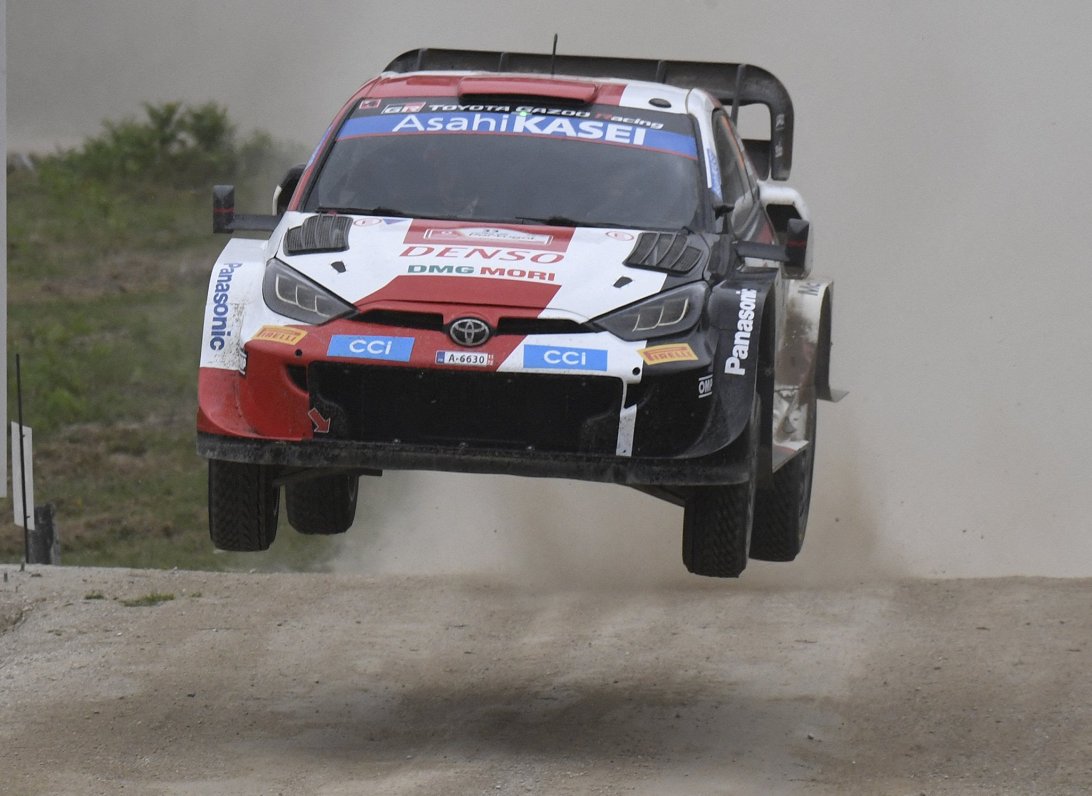 Elfins Evanss 2022. gada Portugāles WRC posmā.