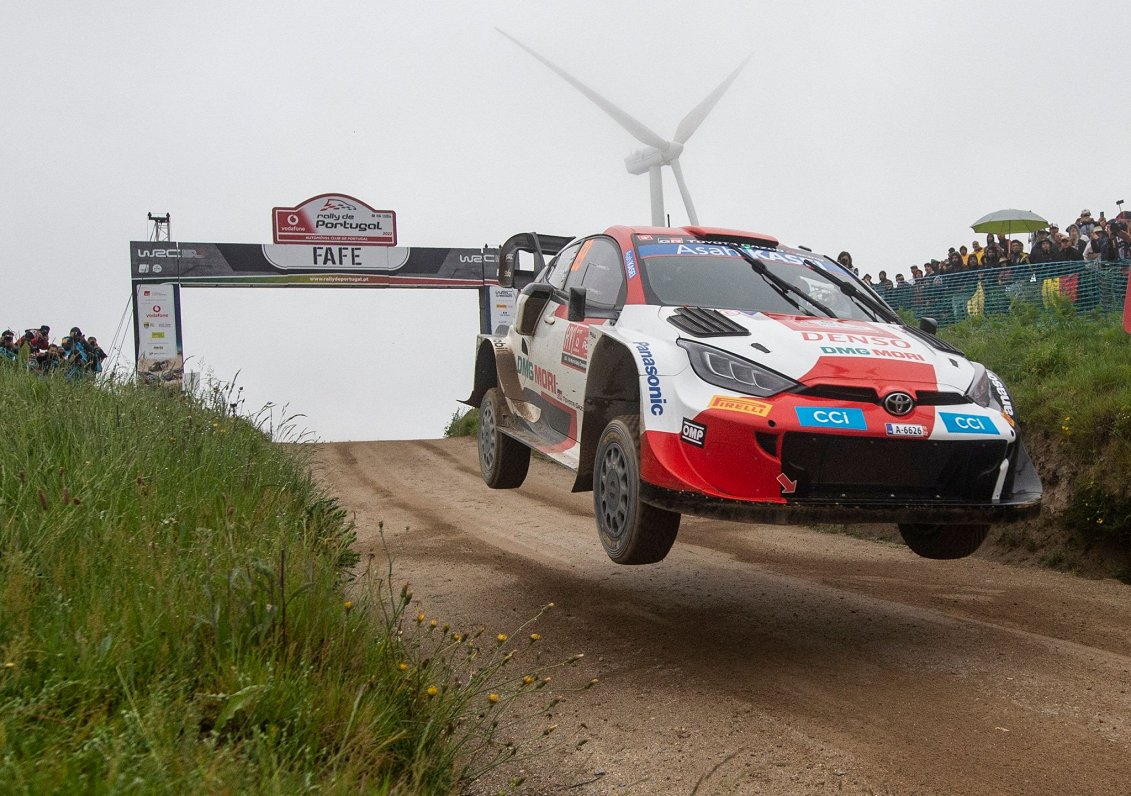 2022. gada Portugāles WRC posma uzvarētājs Kalle Rovanpera.