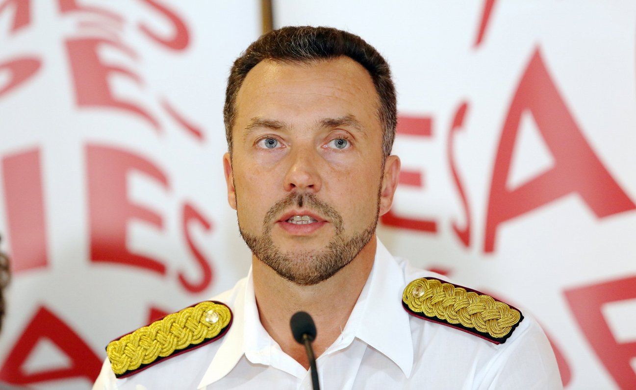 Заместитель главы Государственной пожарно-спасательной службы Кристап Эклонс