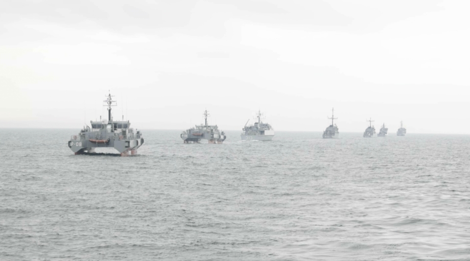Учения морских сил стран Балтии