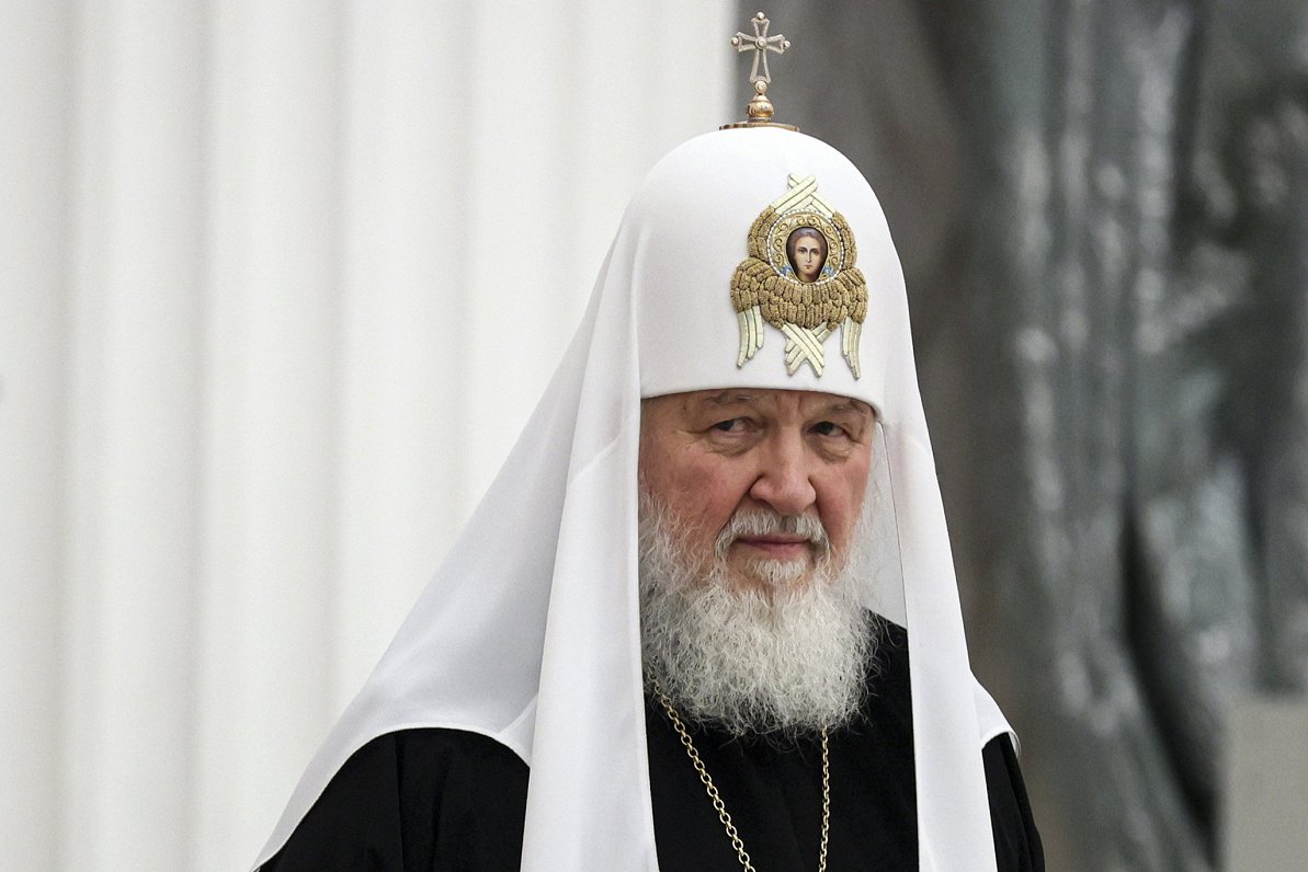 Krievijas pareizticīgās baznīcas galva patriarhs Kirils