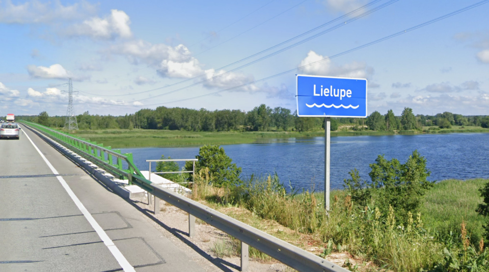 Tilts pār Lielupi uz Ventspils šosejas