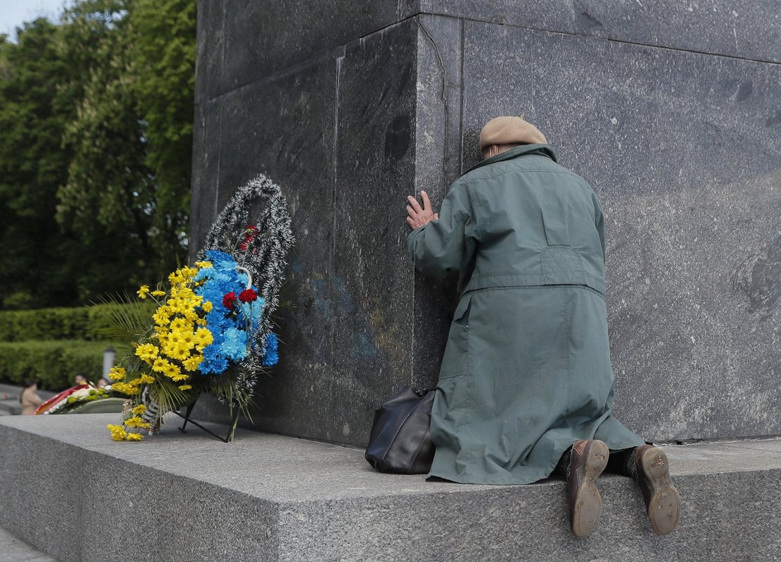 Память в День победы над нацизмом во Второй мировой войне. Украина, Киев, 09.05.2022