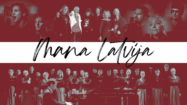 Latvijas mūziķi apvienojas dziesmā «Mana Latvija»