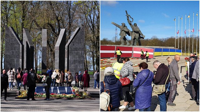 Ukrainas karš un 9. maijs: Daugavpils un Rīgas pieredzes radikāli atšķiras