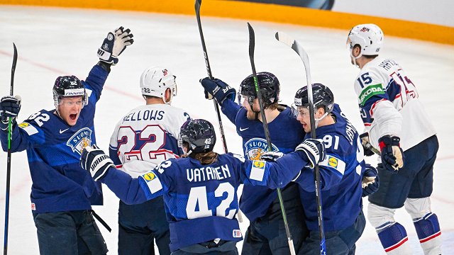 Somijas hokejisti trešajā pasaules čempionātā pēc kārtas sasniedz finālu
