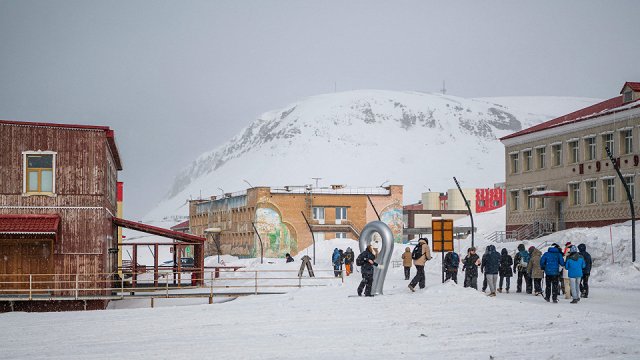 Karš Ukrainā radījis spriedzi attālā Arktikas pilsētā