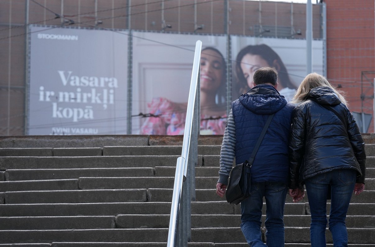 Cilvēki Rīgā (Ilustratīvs foto)