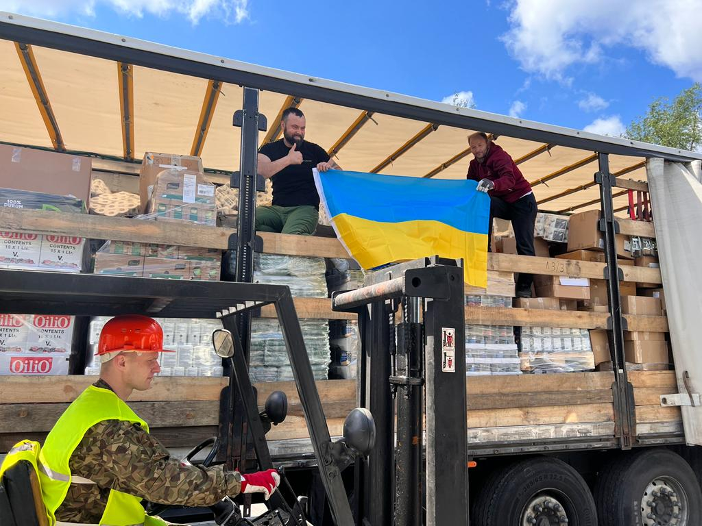 Palīdzības krava Ukrainai