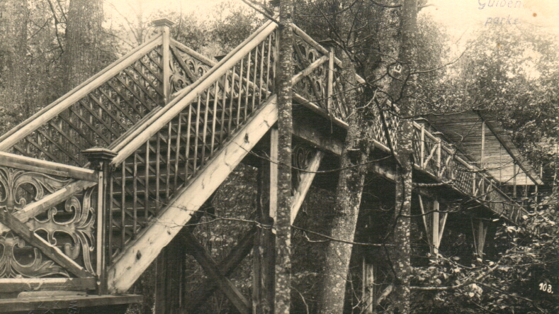 Gaisa tilts uz Rūdolfa parku