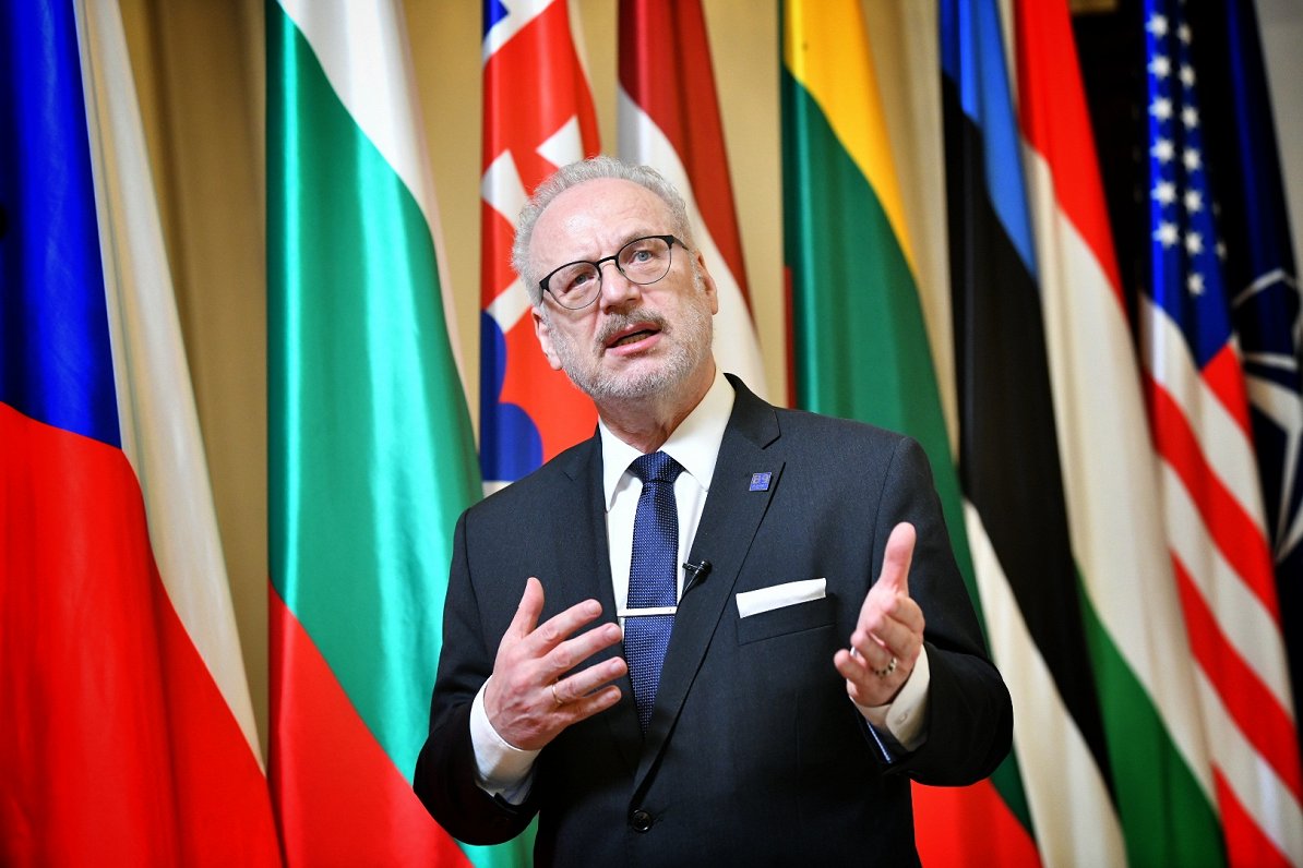 Valsts prezidents Egils Levits Bukarestes deviņnieka valstu vadītāju sanāksmē (10.06.2022)