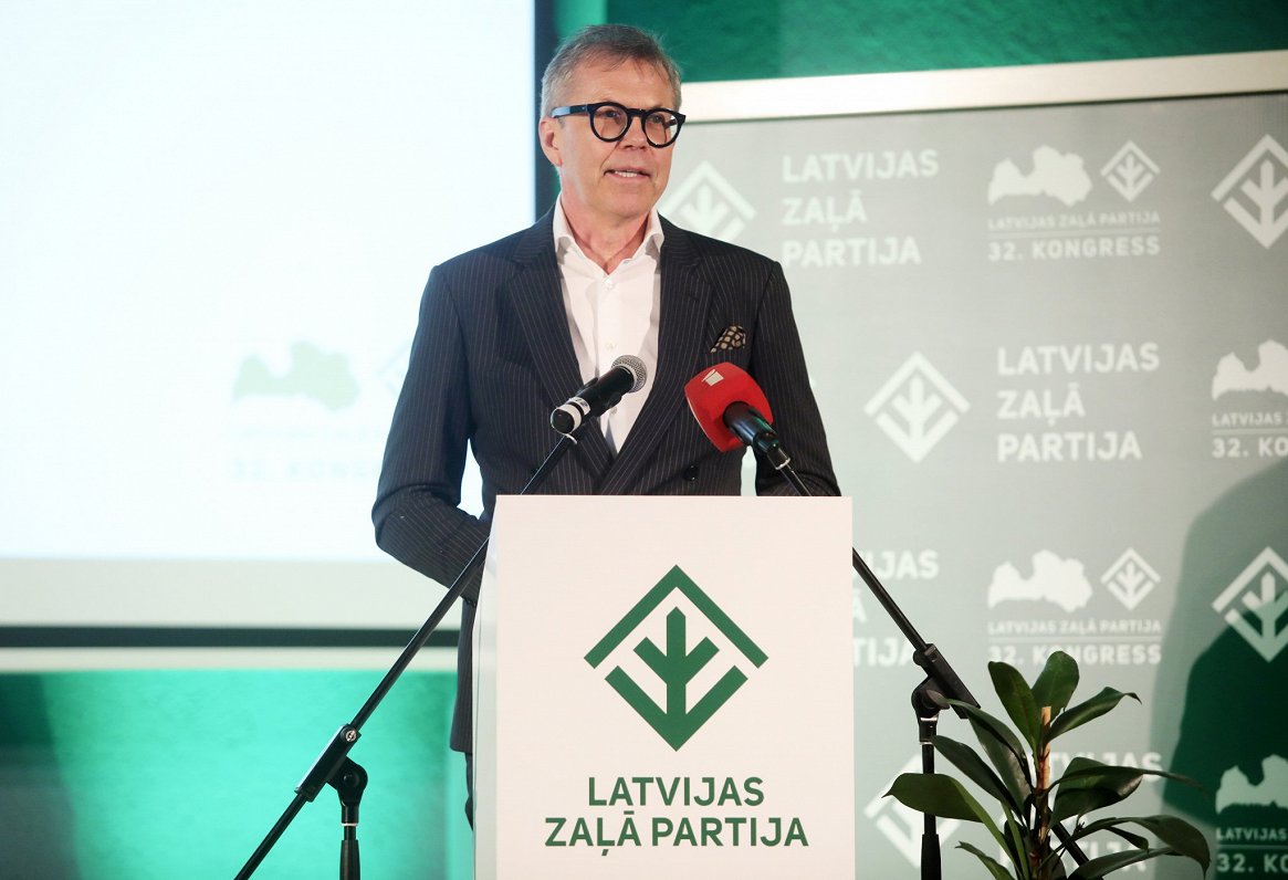 Arhitekts un uzņēmējs Uldis Pīlēns piedalās Latvijas Zaļās partijas ārkārtas kongresā