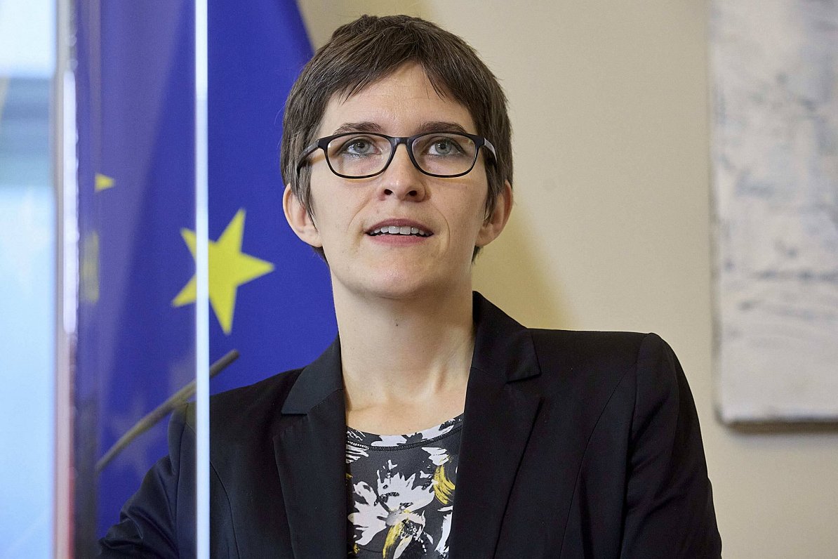 Vācijas Ārlietu ministrijas valsts ministre Eiropas un klimata jautājumos Anna Līrmane