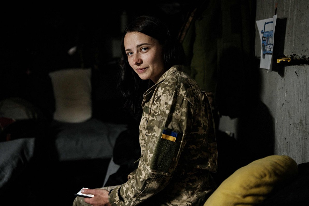 Ukrainas aizsardzībā pret iebrucējiem lielu ieguldījumu nodrošina sievietes