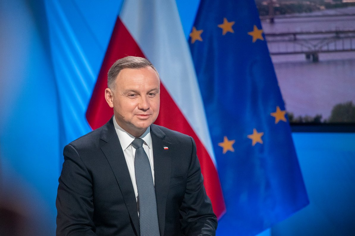 Polijas prezidents Andžejs Duda