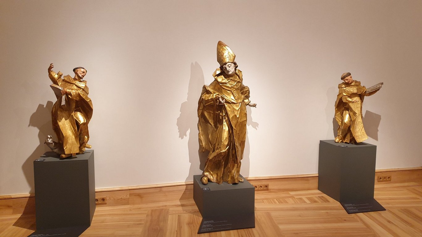 Ļvivas baroka skulptūru izstāde Rundāles pils muzejā