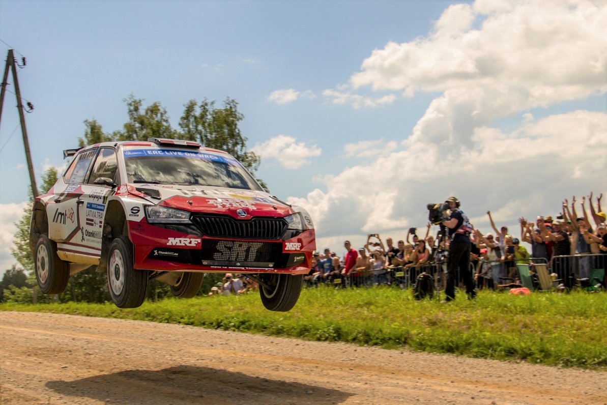 Mārtiņs Seska ekipāža &quot;Tet Rally Liepāja&quot;. 2022. gada 3. jūlijs.