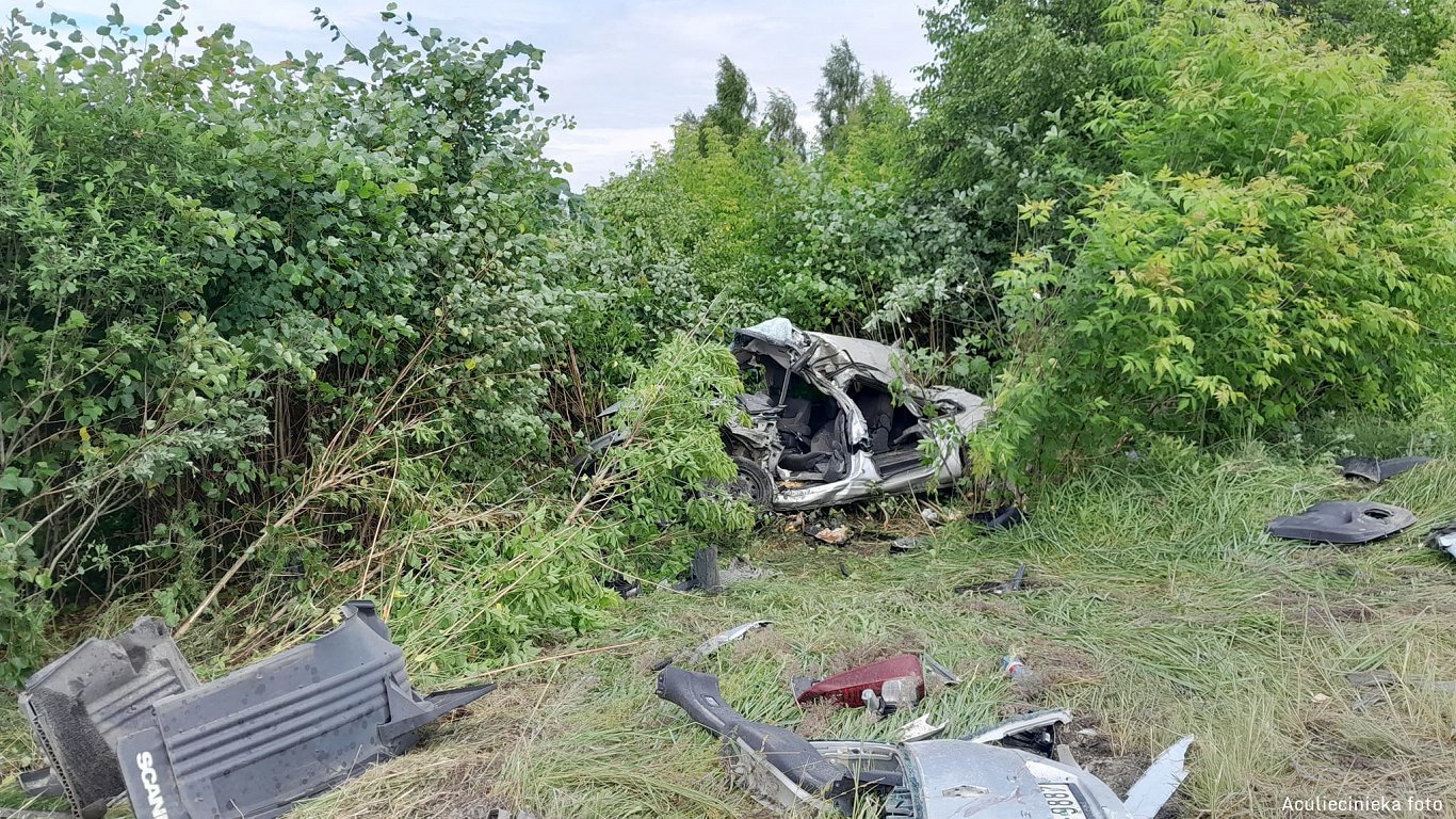 Traģiskā avārija Babītes pagastā (08.07.2022)