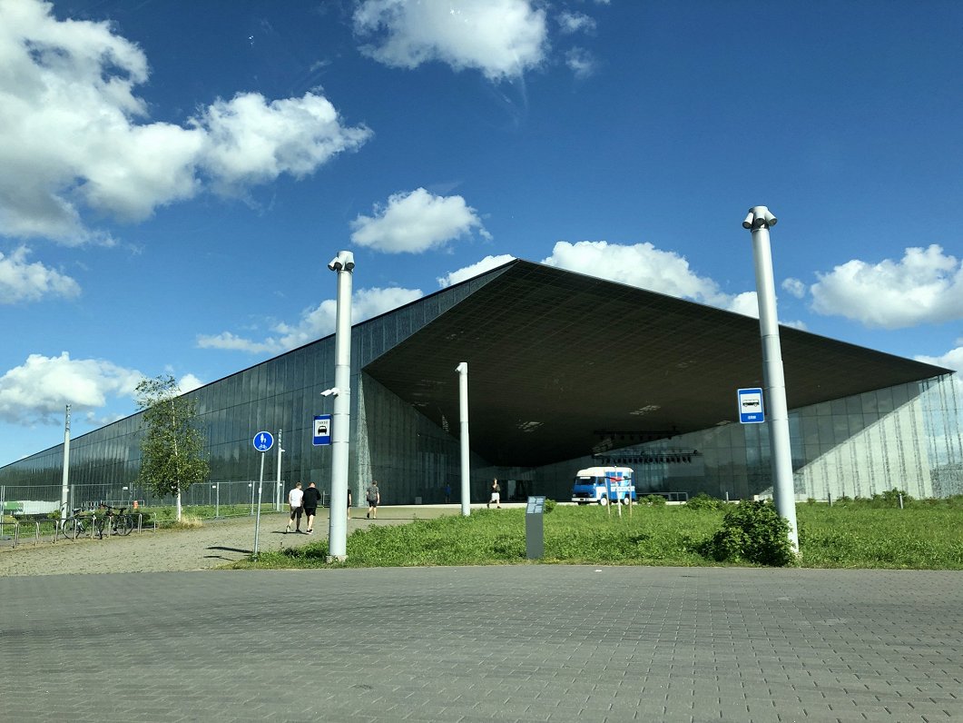 Igaunijas Nacionālais muzejs – centrālā mītne Igaunijas WRC posmam.
