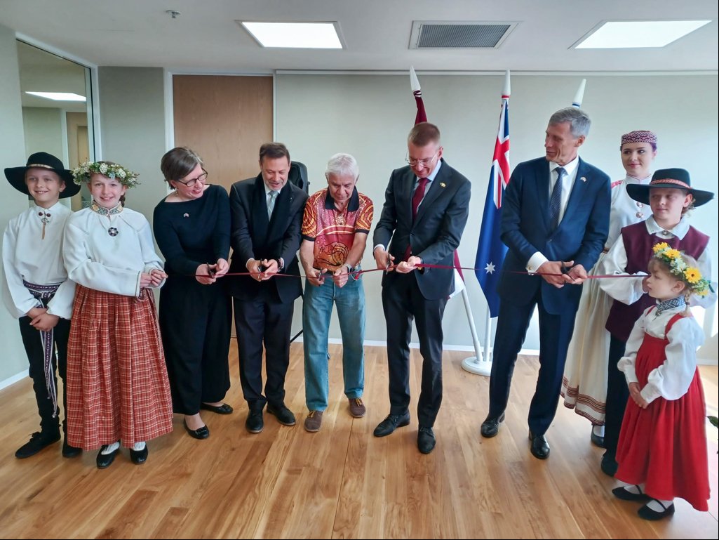 Kanberā atklāta Latvijas vēstniecība Austrālijā