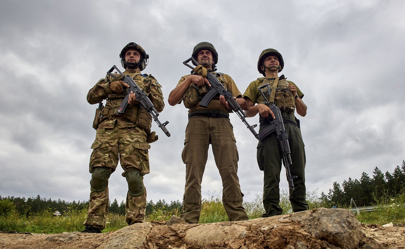 Ukrainas Nacionālās gvardes karavīri