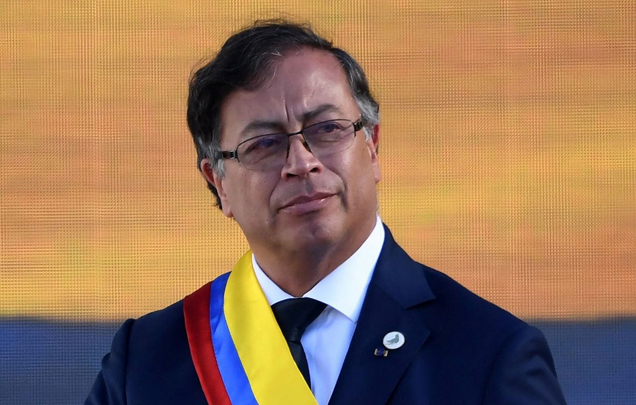 Kolumbijas prezidents Gustavo Petro, 2022. gada 7. augustā