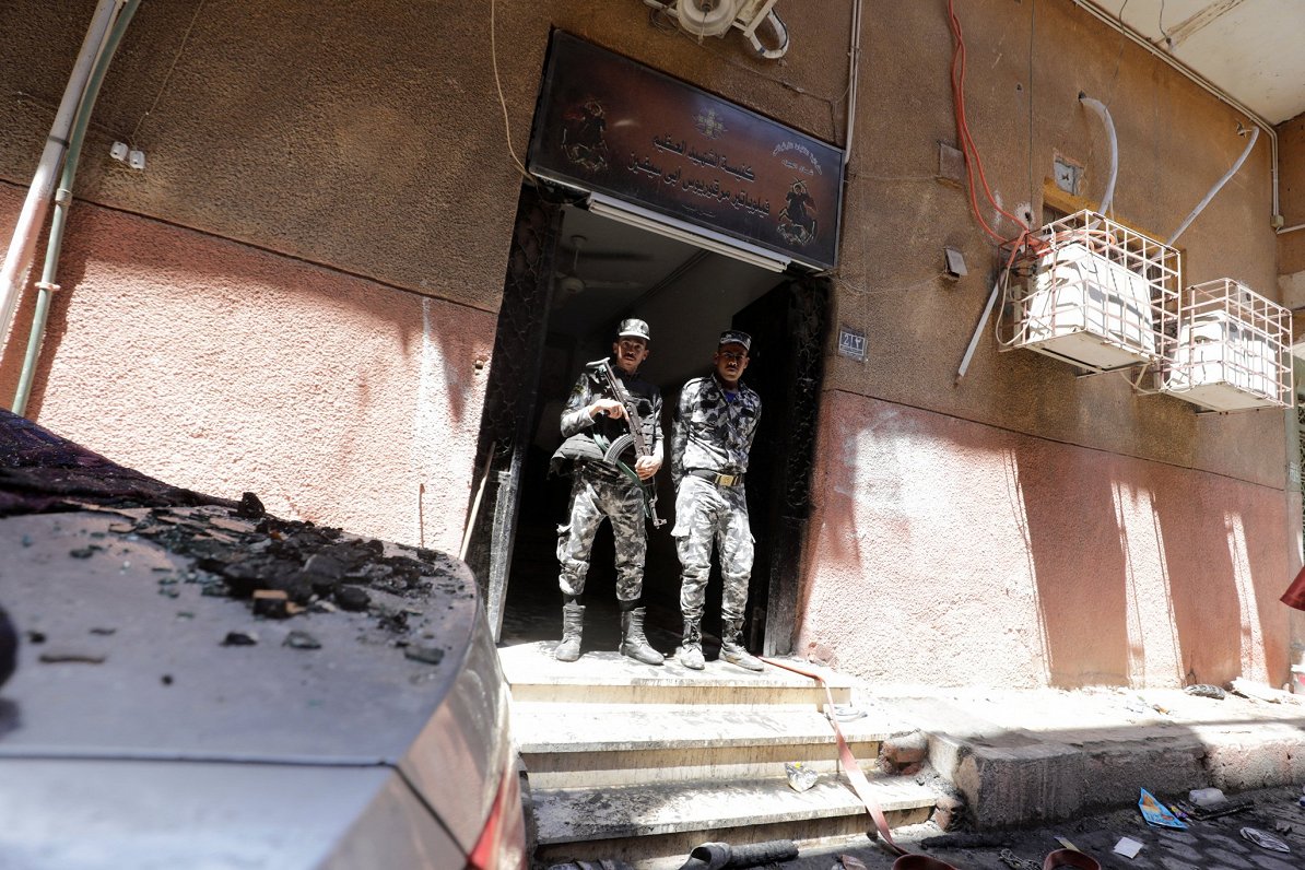 Ugunsgrēkā koptu baznīcā Kairā 41 bojāgājušais (14.08.2022.)