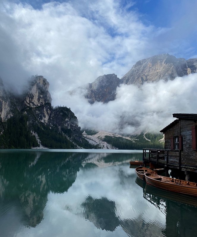 Mārča Nīmanta ceļojums uz Dolomītu kalniem Itālijā