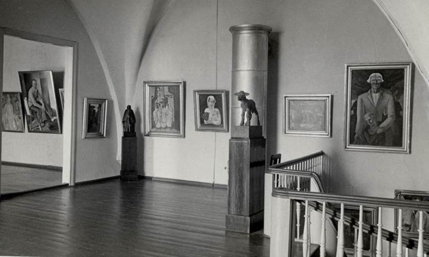 Valsts mākslas muzeja beļģu mākslas nodaļa. 1941. gads