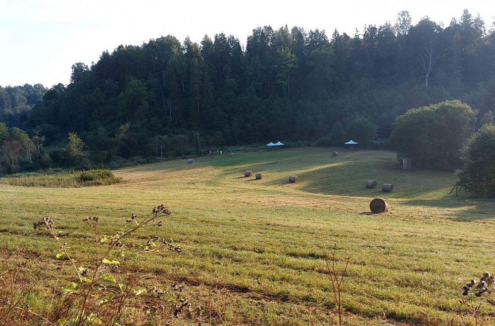 Latvijas Radio viesojas pie jaunajiem zemniekiem saimniecībā “Lejaskroķi” Abavas senlejā