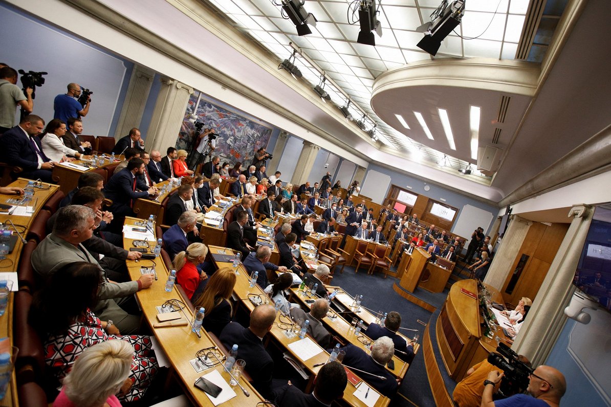 Melnkalnes parlaments izsaka neuzticību valdībai (18.08.2022)
